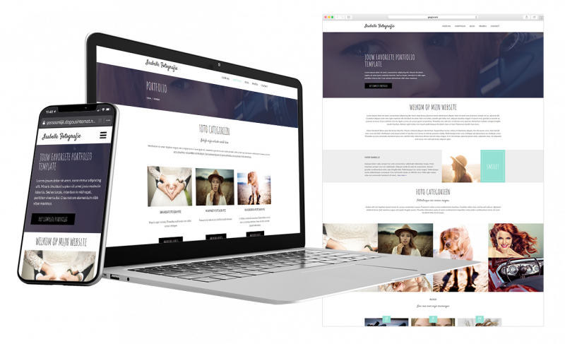 Website template