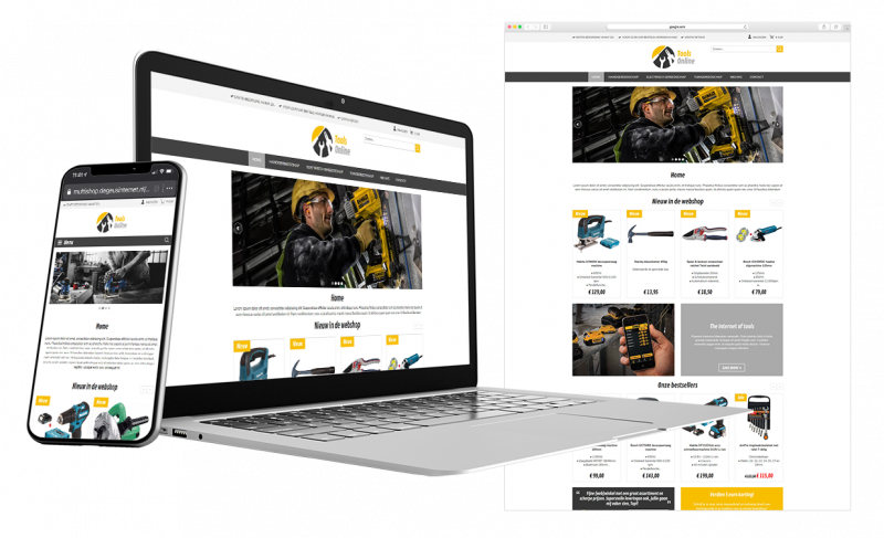 Website template