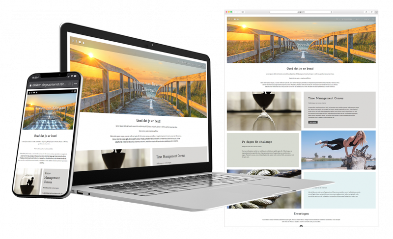 Website template