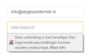 Beveilig je website met een SSL certificaat voor een beveiligde verbinding - De Geus Internet